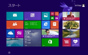 Windows8.1デスクトップ画面